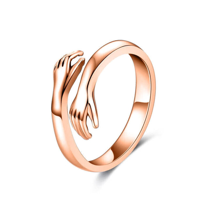 Hug Ring Solid Gold